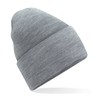 Winter hat - MOD. B40R:Ash, 50% polyester / 50% acrylic (Ash, Granite, One Size